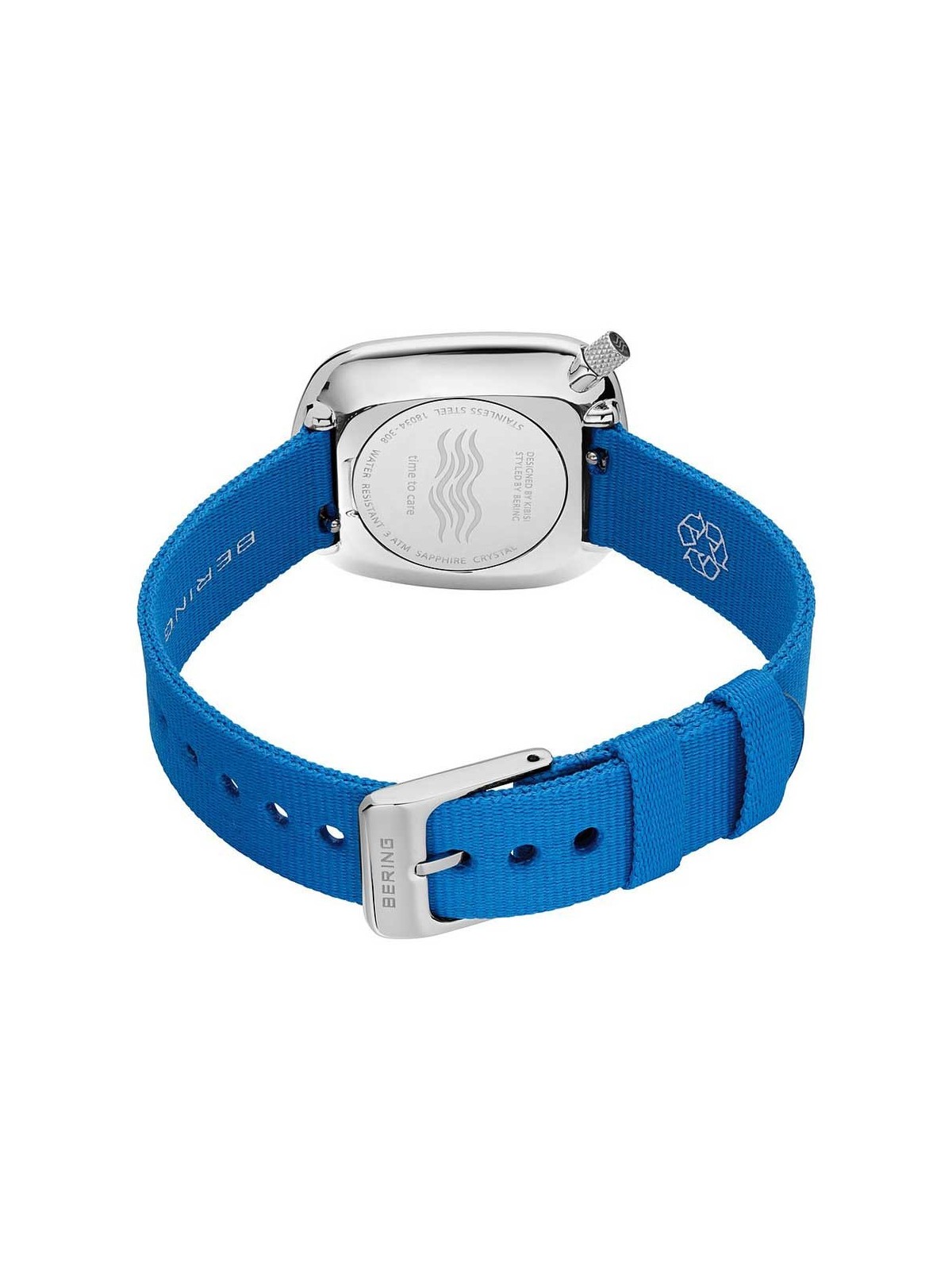 orologio donna Bering 18034-308 Ladies Watch Pebble 34mm 3ATM