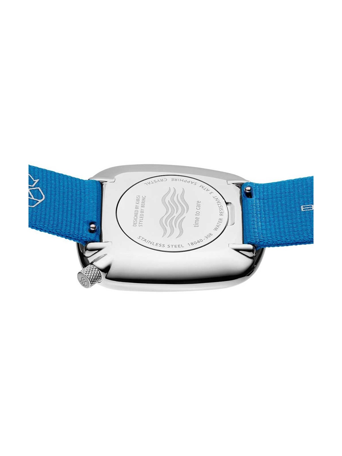 orologio uomo Bering 18040-308 Mens Watch Pebble 40mm 3ATM
