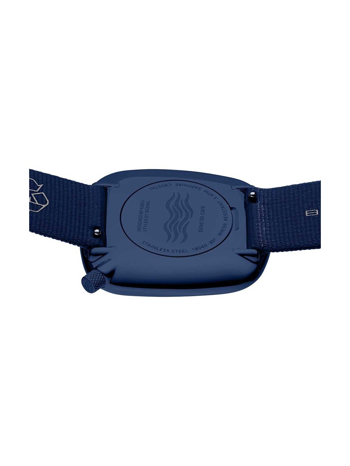 orologio uomo Bering 18040-397 Mens Watch Pebble 40mm 3ATM