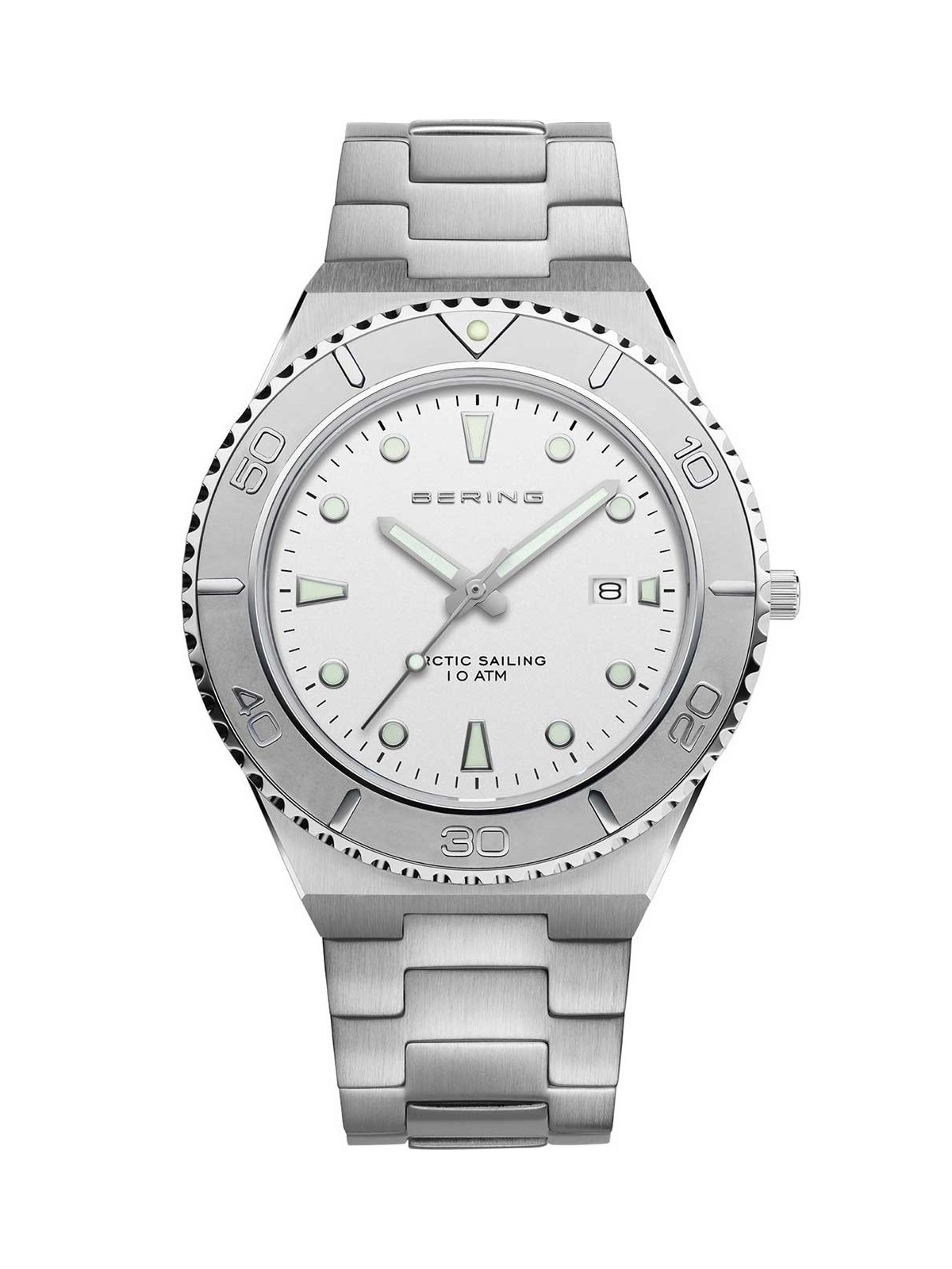orologio uomo Bering 18940-704 Mens Watch Classic Sport 40mm 10 ATM