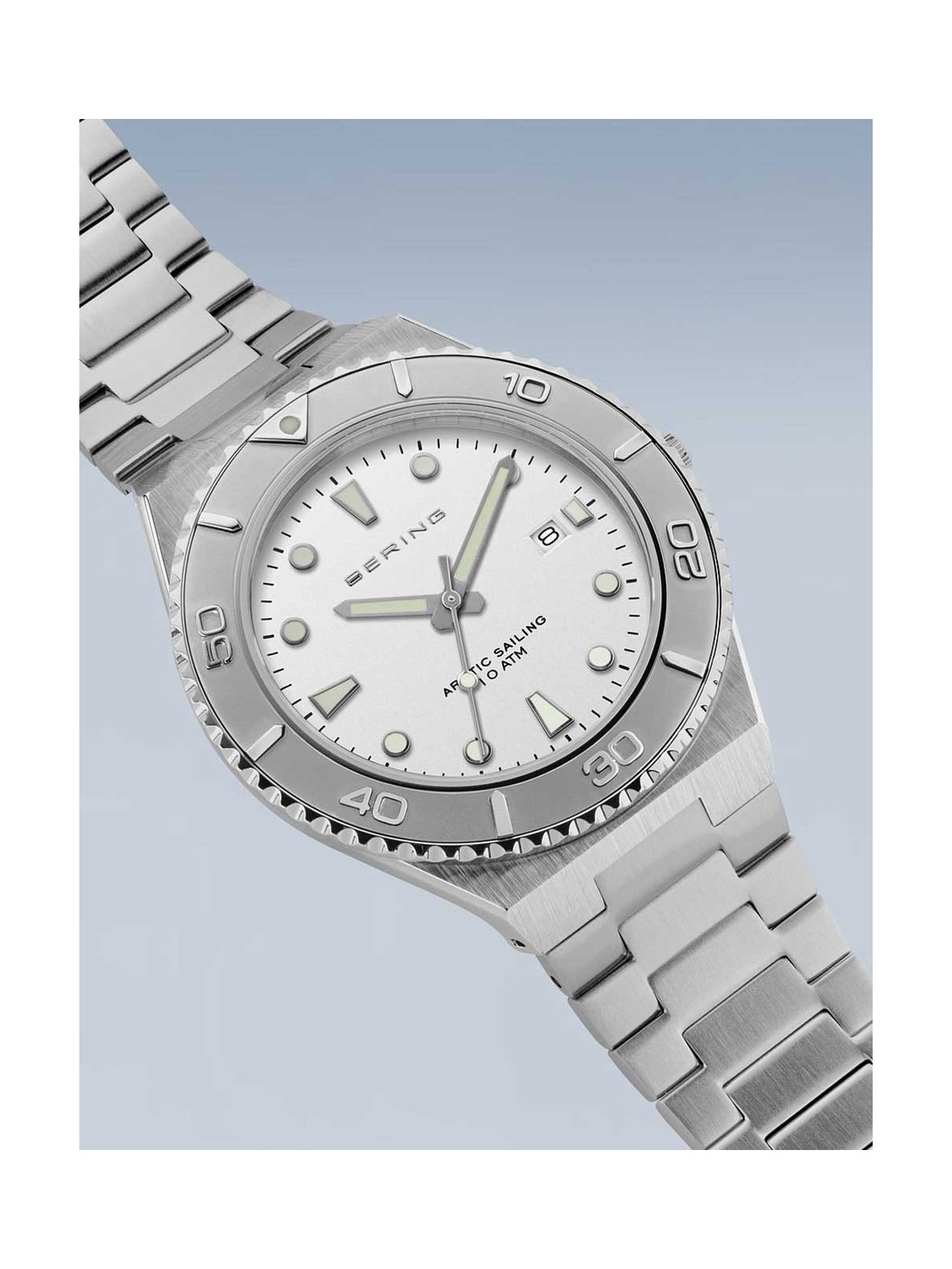 orologio uomo Bering 18940-704 Mens Watch Classic Sport 40mm 10 ATM