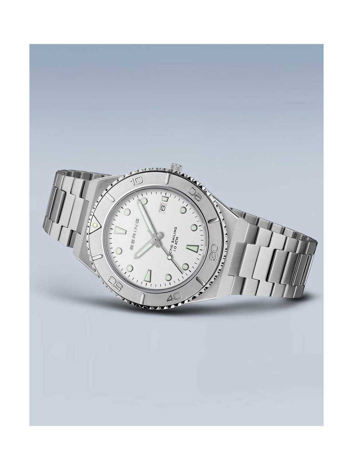 orologio uomo Bering 18940-704 Mens Watch Classic Sport 40mm 10 ATM