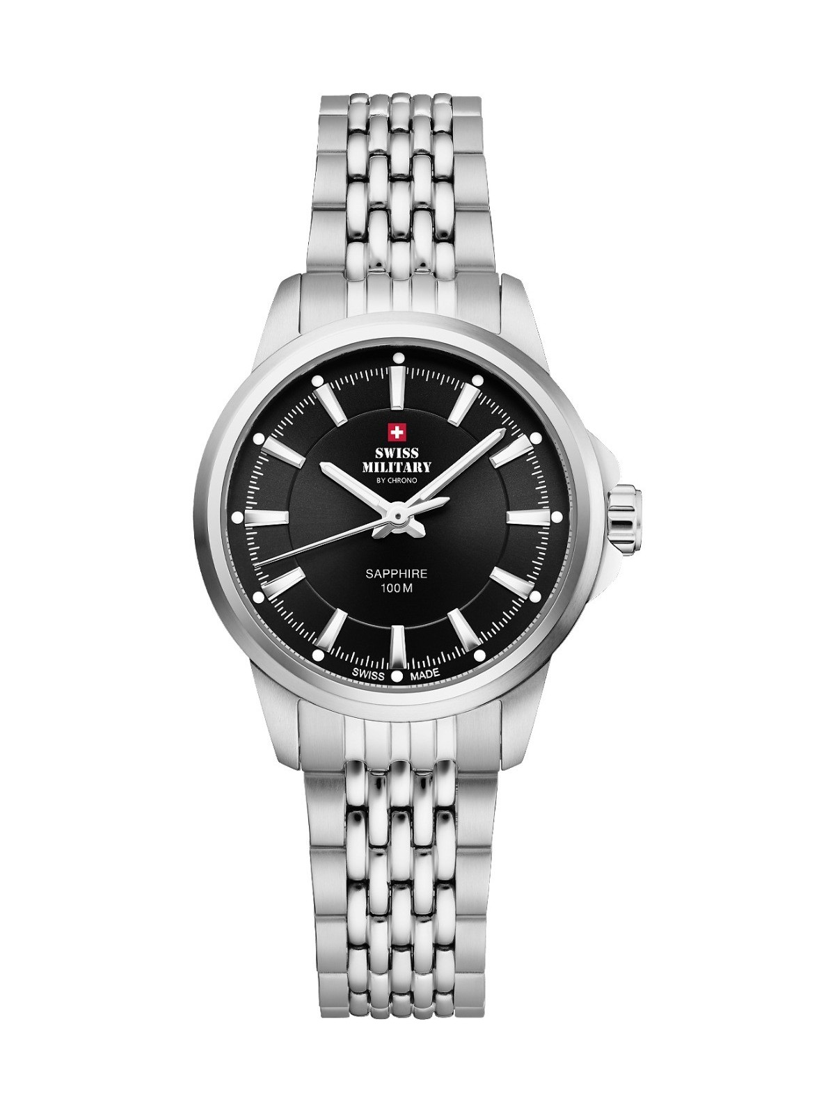 orologio donna Swiss Military SM34105.01 Ladies Watch Classic sapphire crystal 28mm 10ATM