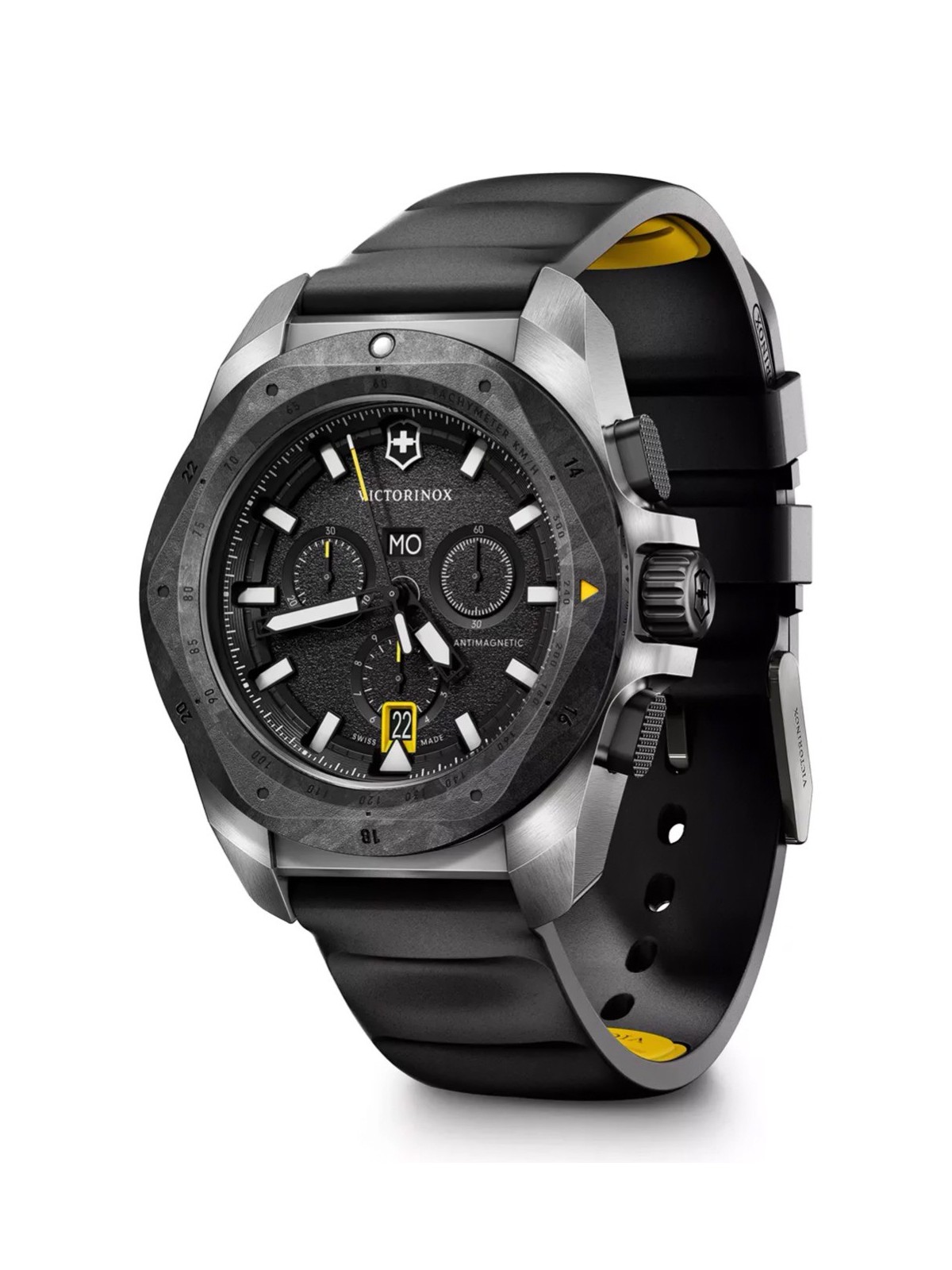orologio uomo Victorinox 242011 Mens Watch I.N.O.X Titanium Chronograph 43mm 20ATM