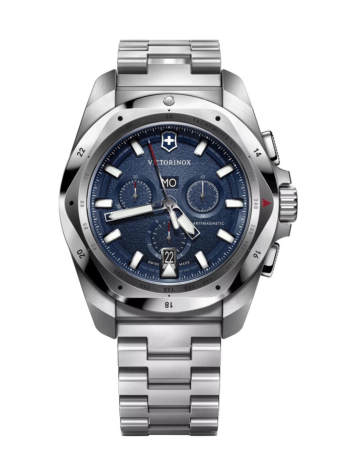orologio uomo Victorinox 241985 Mens Watch I.N.O.X Chronograph 43mm 20ATM
