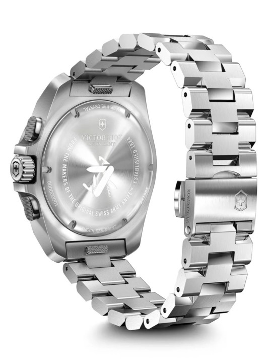 orologio uomo Victorinox 241985 Mens Watch I.N.O.X Chronograph 43mm 20ATM