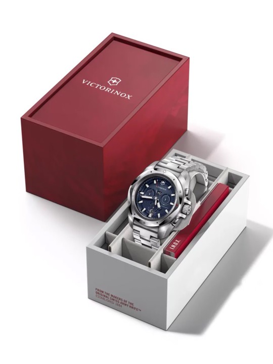 orologio uomo Victorinox 241985 Mens Watch I.N.O.X Chronograph 43mm 20ATM