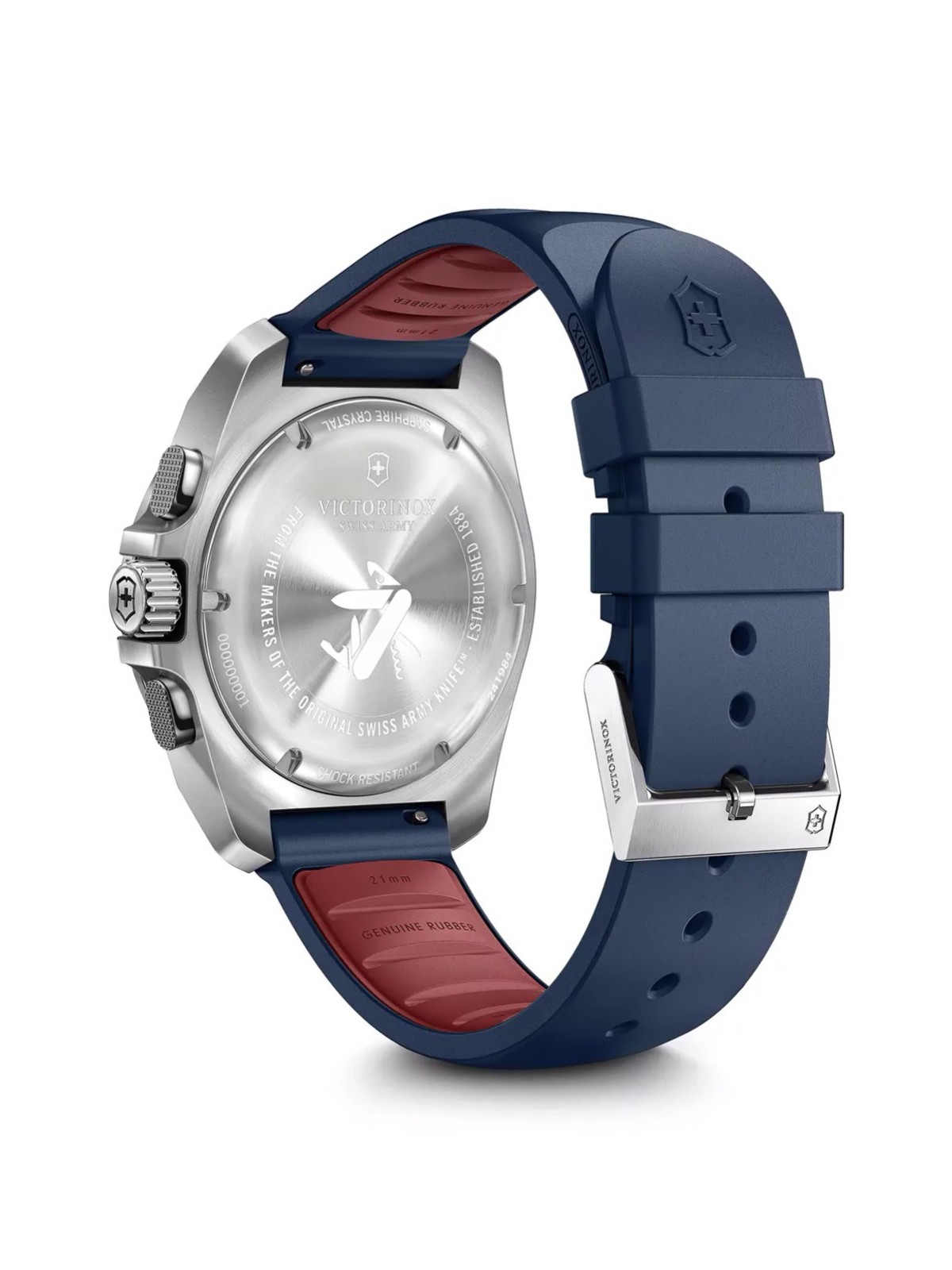 orologio uomo Victorinox 241984 Mens Watch I.N.O.X Chronograph 43mm 20ATM