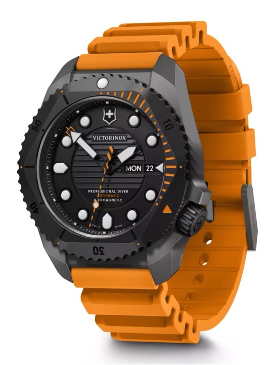 orologio uomo Victorinox 241996 Mens Watch Dive Pro Automatic Titanium 43mm 30ATM
