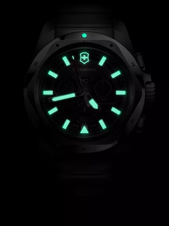 orologio uomo Victorinox 241983 Mens Watch I.N.O.X Chronograph 43mm 20ATM