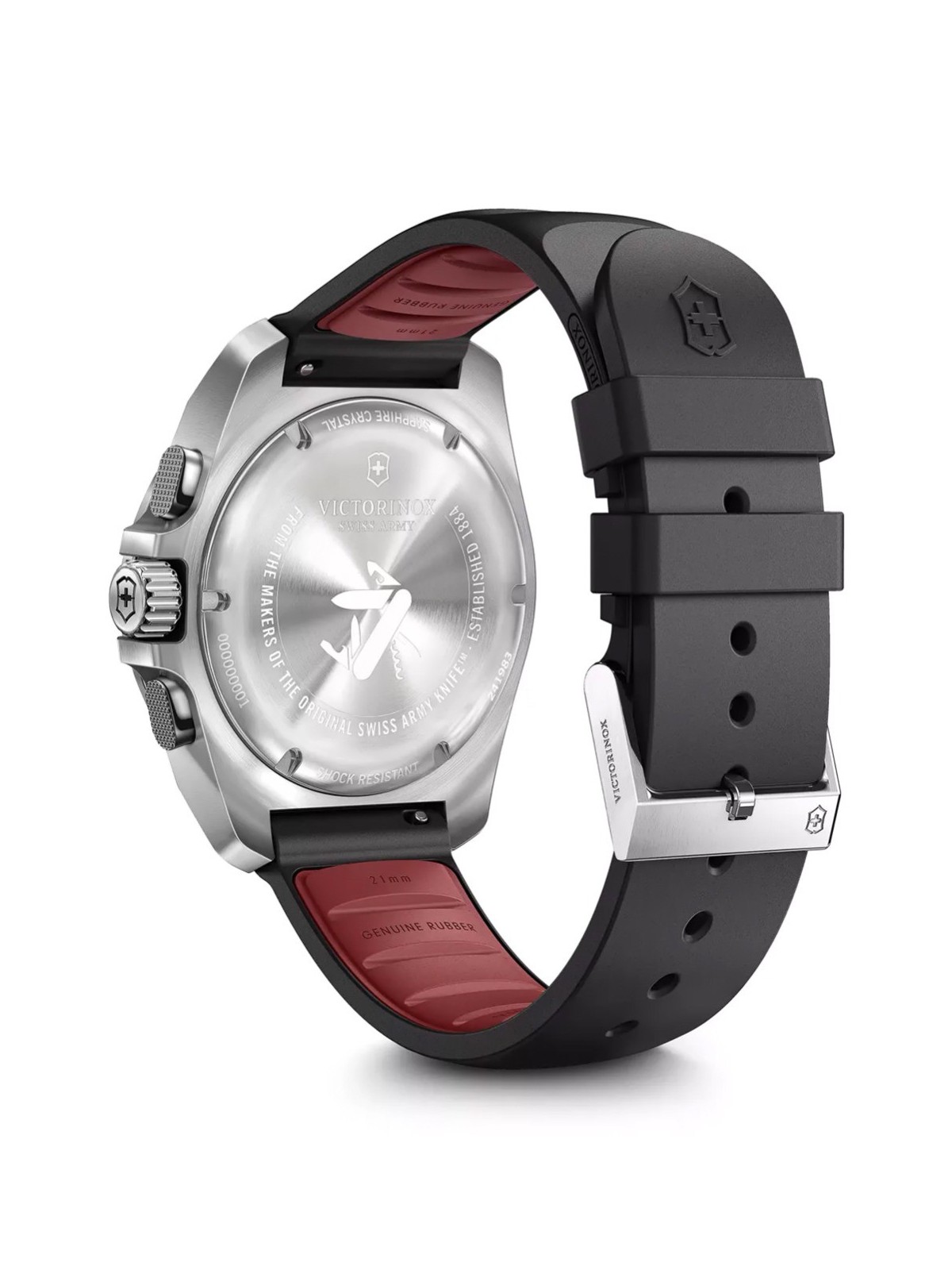 orologio uomo Victorinox 241983 Mens Watch I.N.O.X Chronograph 43mm 20ATM