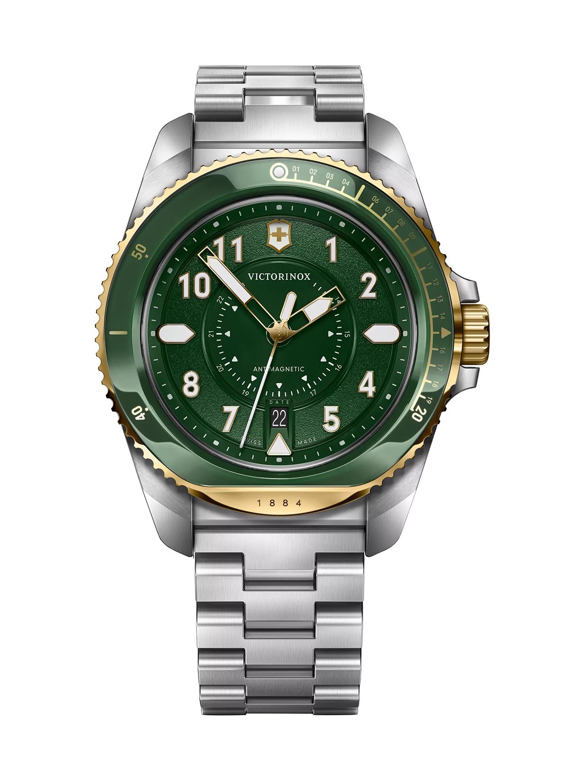 orologio uomo Victorinox 242012 Mens Watch Journey 1884 Quartz 43mm 20ATM