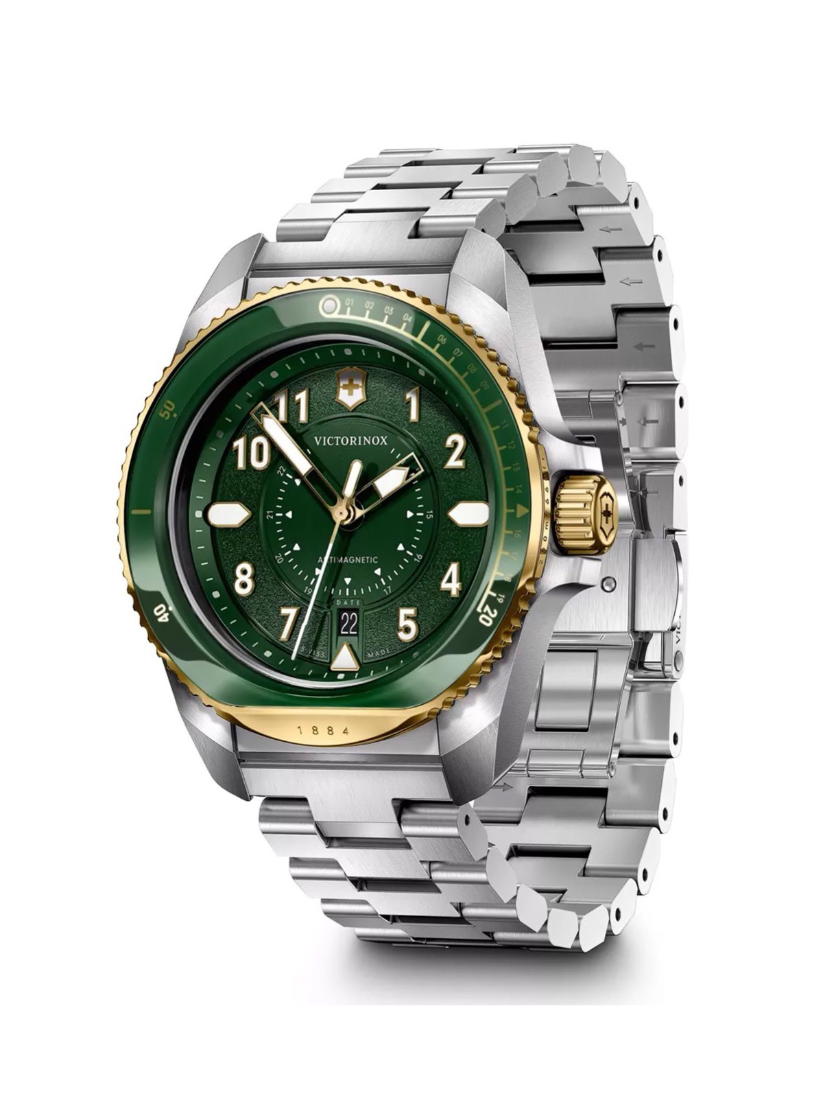 orologio uomo Victorinox 242012 Mens Watch Journey 1884 Quartz 43mm 20ATM