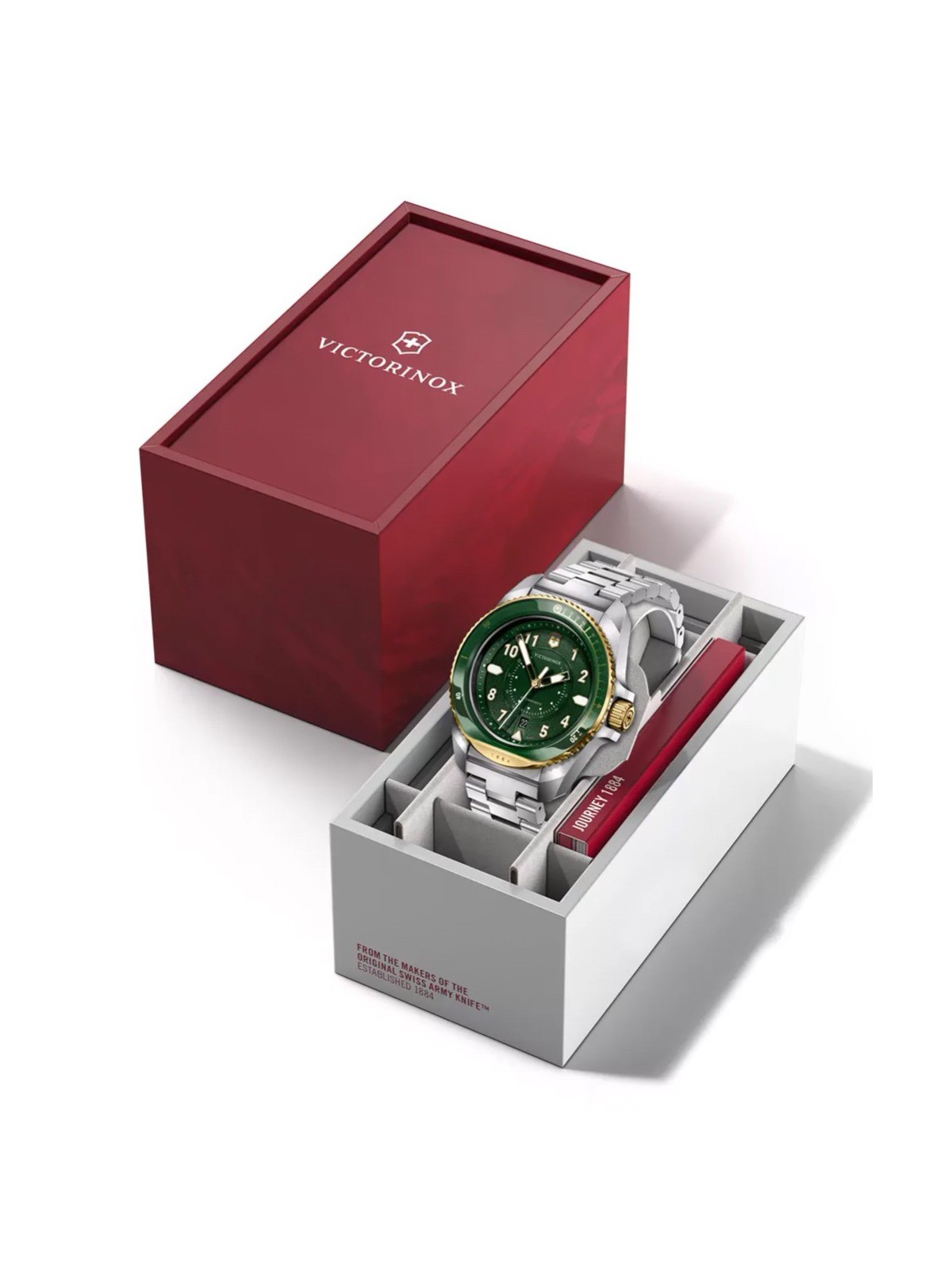 orologio uomo Victorinox 242012 Mens Watch Journey 1884 Quartz 43mm 20ATM