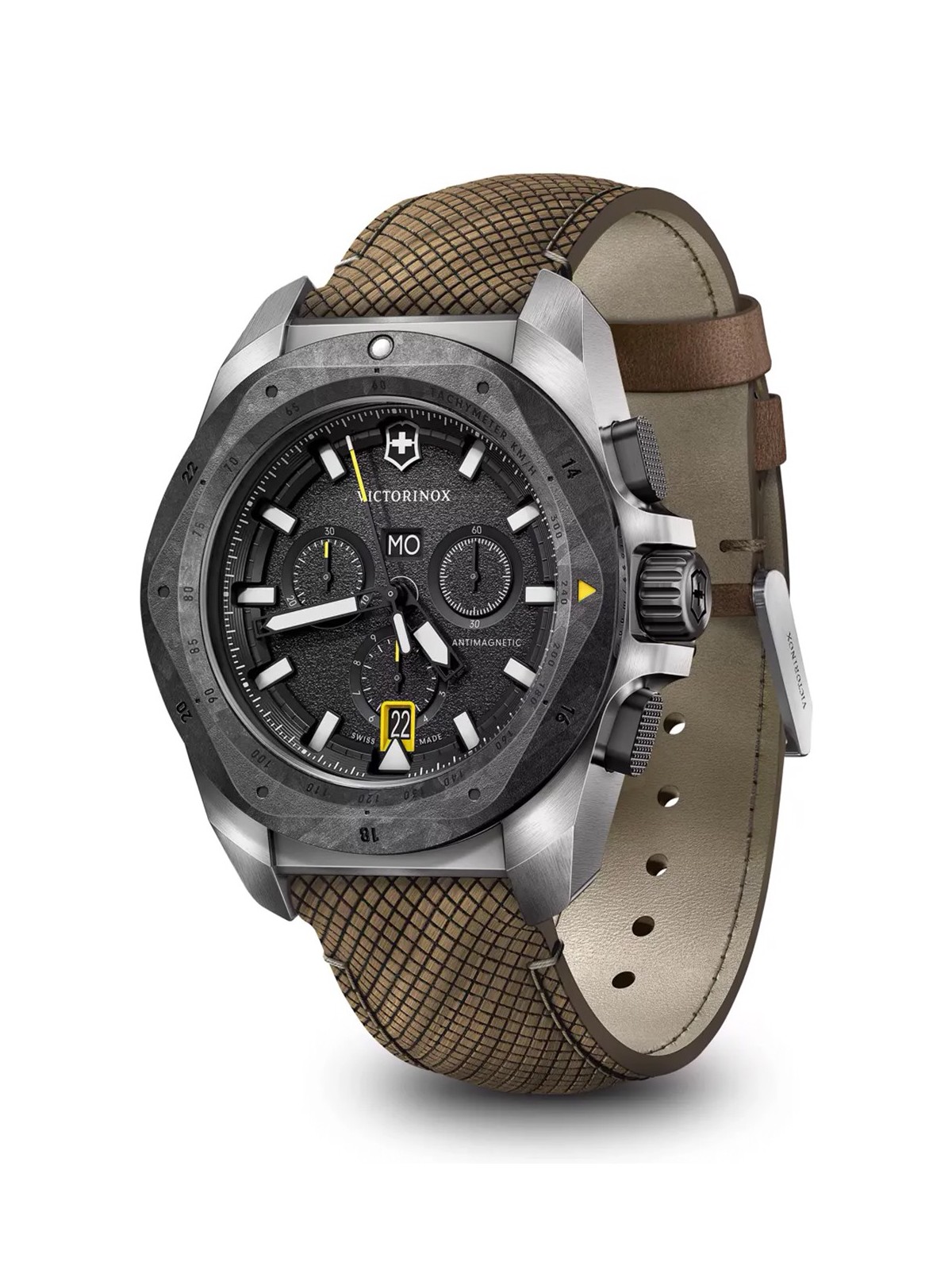 orologio uomo Victorinox 241988.1 Mens Watch I.N.O.X Titanium Chronograph 43mm 20ATM