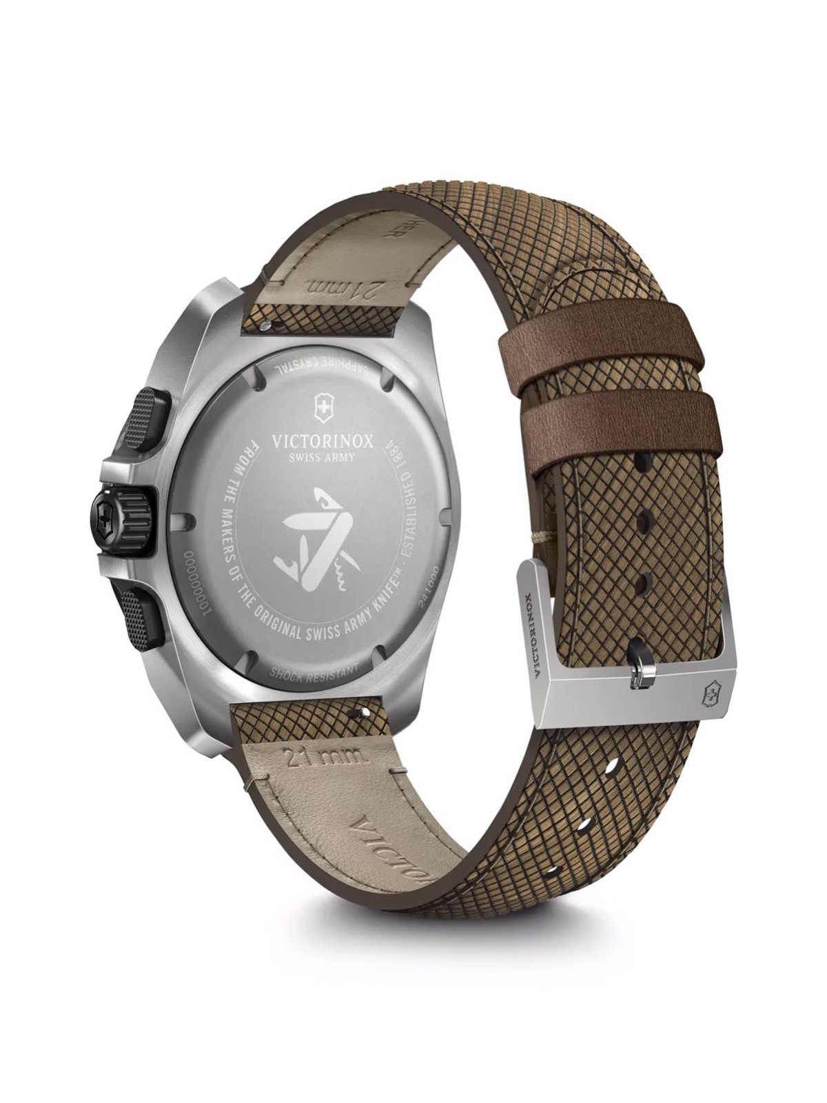 orologio uomo Victorinox 241988.1 Mens Watch I.N.O.X Titanium Chronograph 43mm 20ATM
