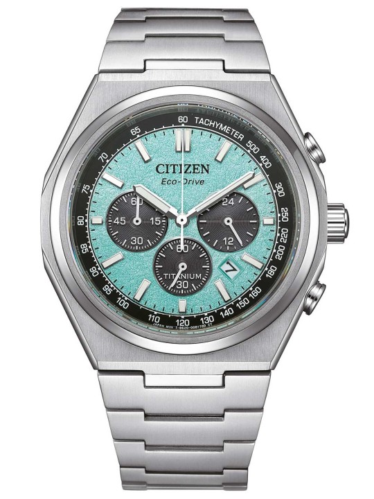 orologio uomo Citizen CA4610-85M Mens Watch Eco-Drive Super Titanium Chronograph 43mm 10ATM