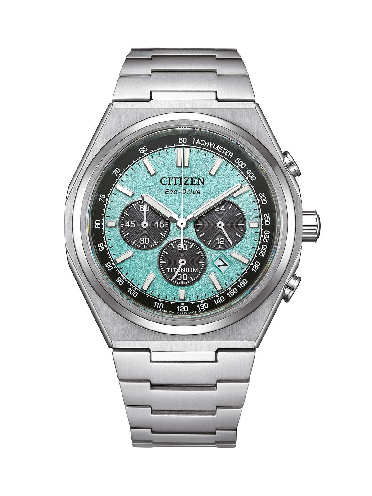 orologio uomo Citizen CA4610-85M Mens Watch Eco-Drive Super Titanium Chronograph 43mm 10ATM