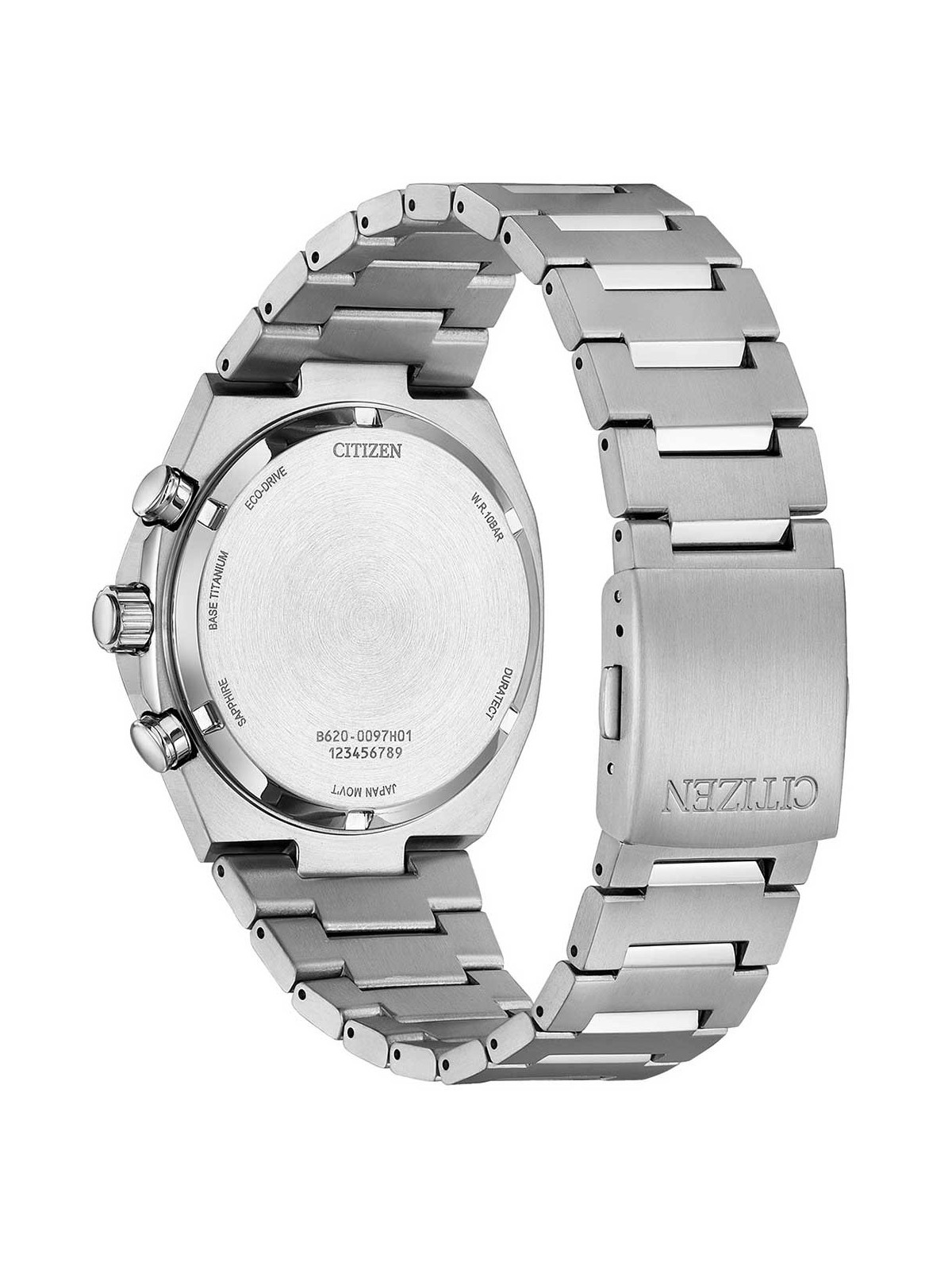 orologio uomo Citizen CA4610-85M Mens Watch Eco-Drive Super Titanium Chronograph 43mm 10ATM