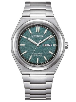 orologio uomo Citizen AW0130-85X Mens Watch Eco-Drive Super Titanium 40mm 10ATM