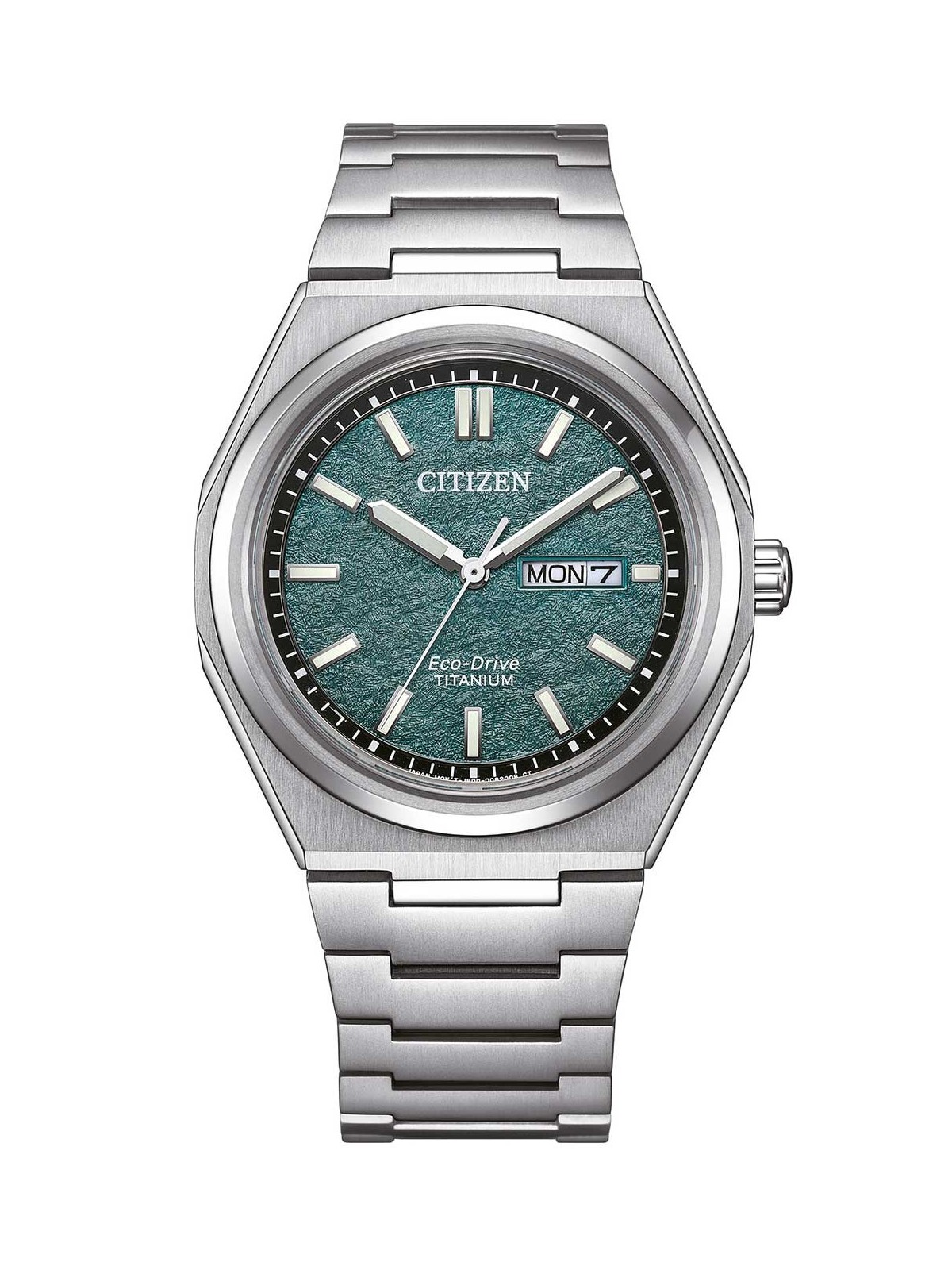 orologio uomo Citizen AW0130-85X Mens Watch Eco-Drive Super Titanium 40mm 10ATM