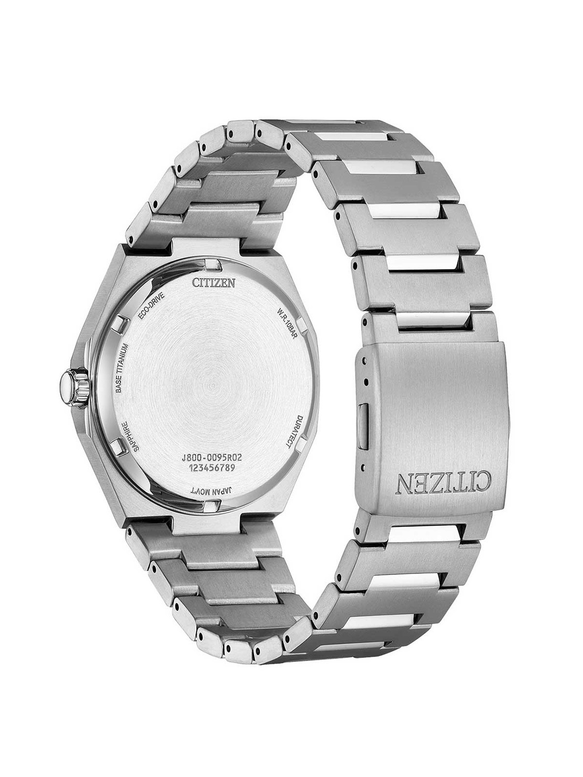 orologio uomo Citizen AW0130-85X Mens Watch Eco-Drive Super Titanium 40mm 10ATM