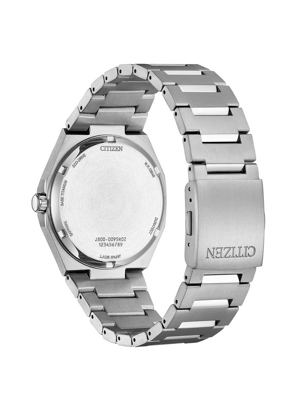 orologio uomo Citizen AW0130-85Z Mens Watch Eco-Drive Super Titanium 40mm 10ATM