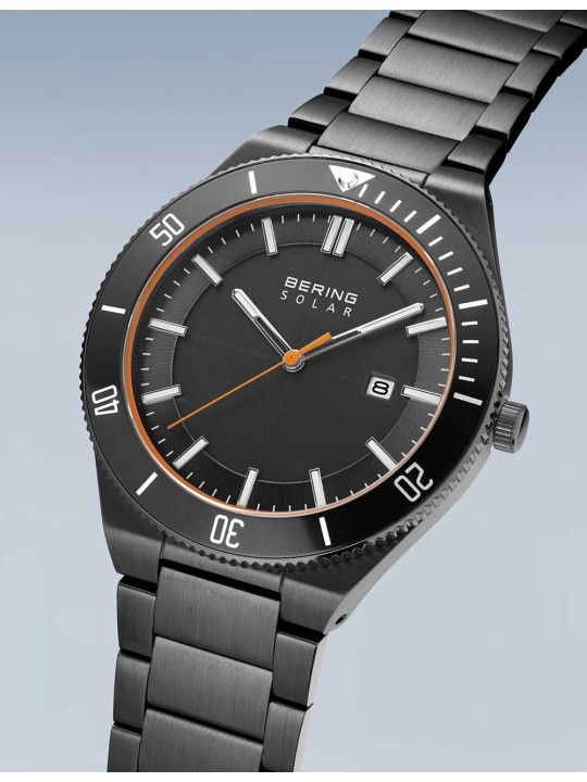 orologio uomo Bering 14443-779 Mens Watch Solar Watch 43mm 10ATM
