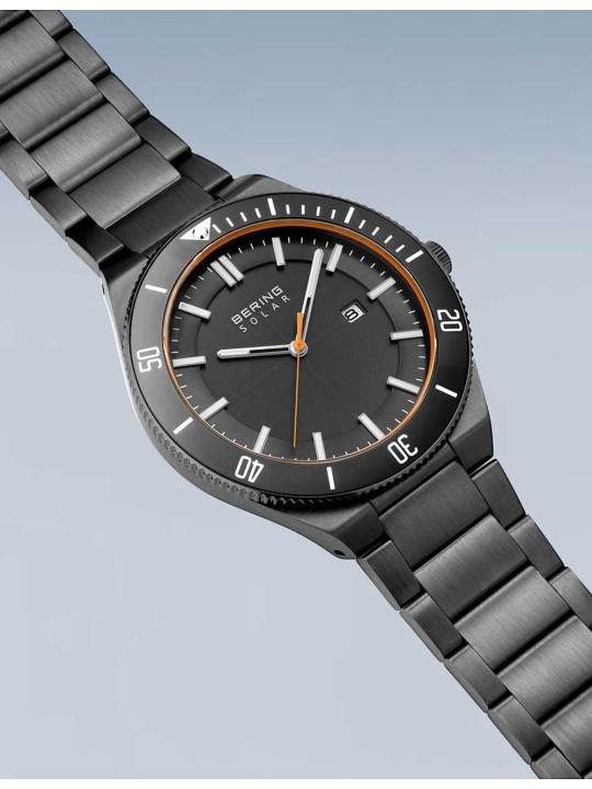 orologio uomo Bering 14443-779 Mens Watch Solar Watch 43mm 10ATM