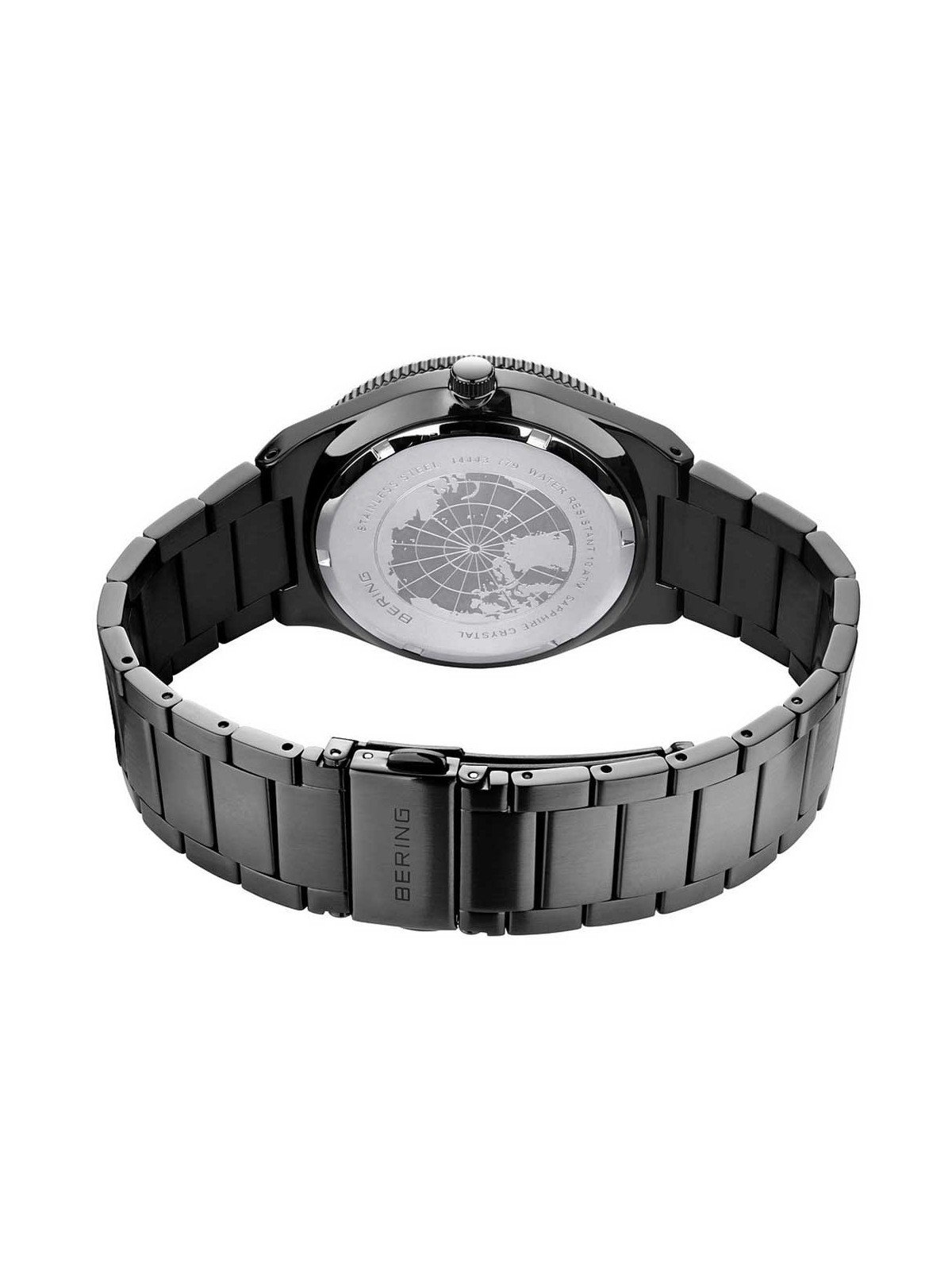 orologio uomo Bering 14443-779 Mens Watch Solar Watch 43mm 10ATM