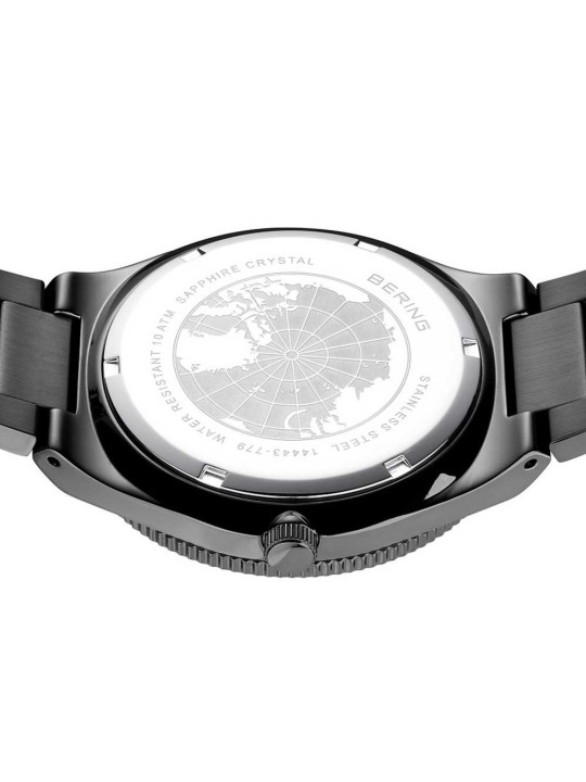 orologio uomo Bering 14443-779 Mens Watch Solar Watch 43mm 10ATM