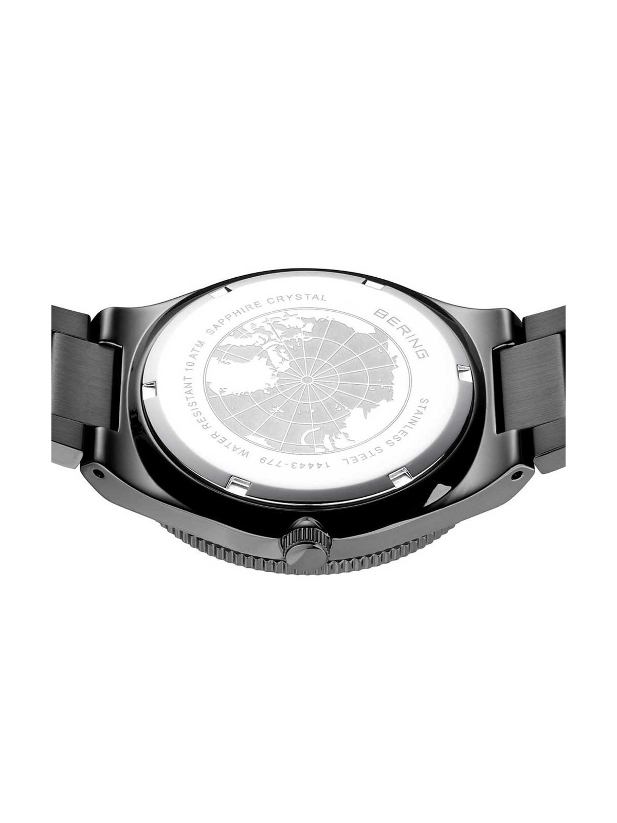 orologio uomo Bering 14443-779 Mens Watch Solar Watch 43mm 10ATM