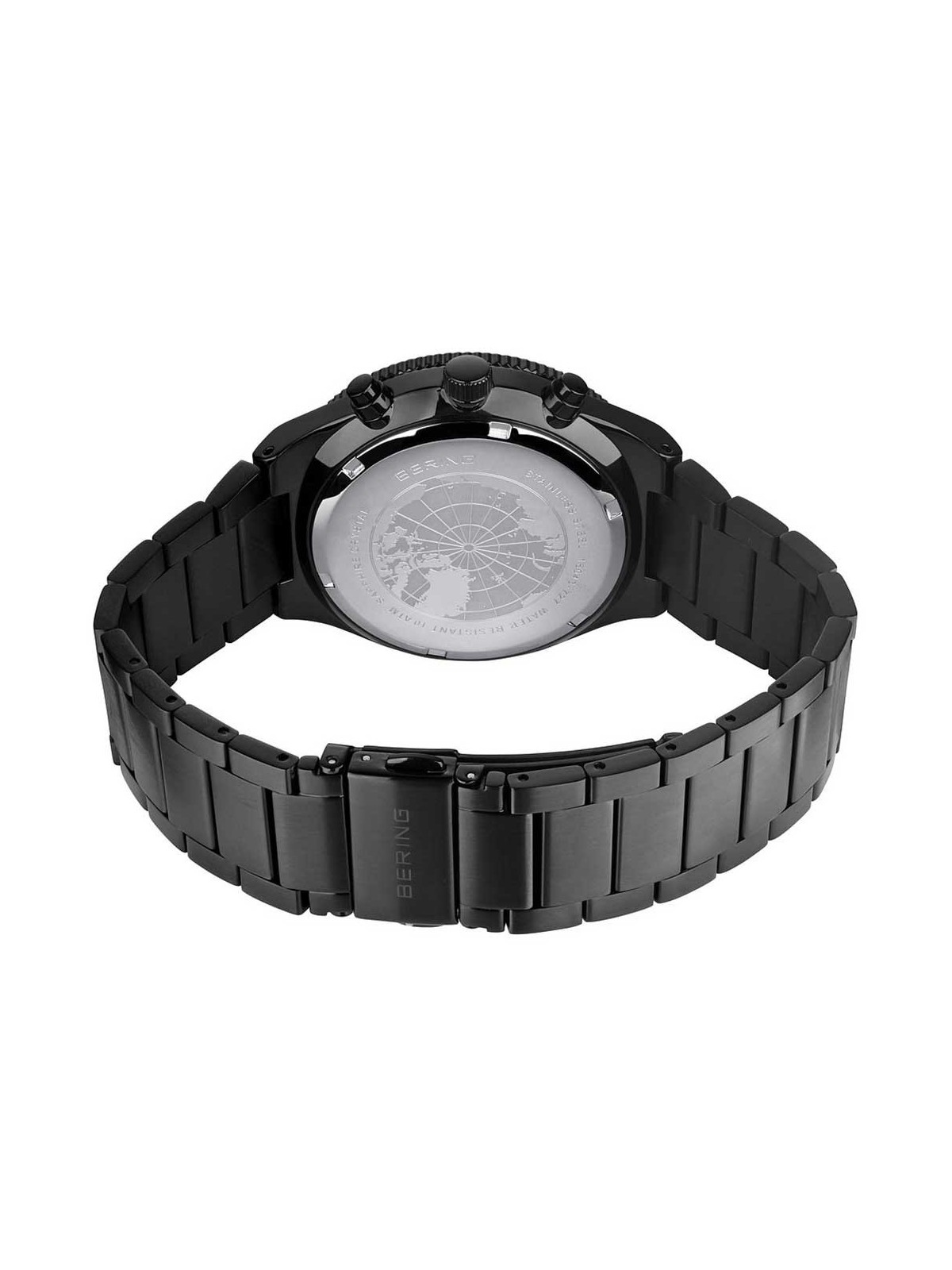 orologio uomo Bering 15043-727 Mens Watch Chronograph 43mm 10ATM