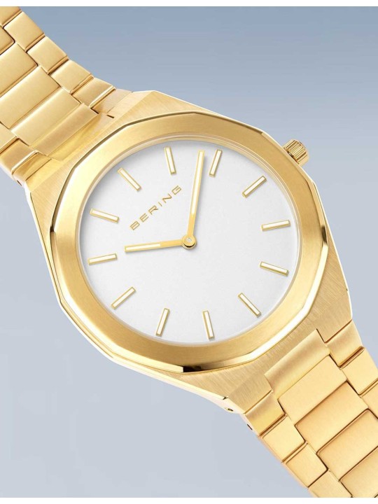 orologio uomo Bering 19641-730 Mens Watch Classic 41mm 3ATM