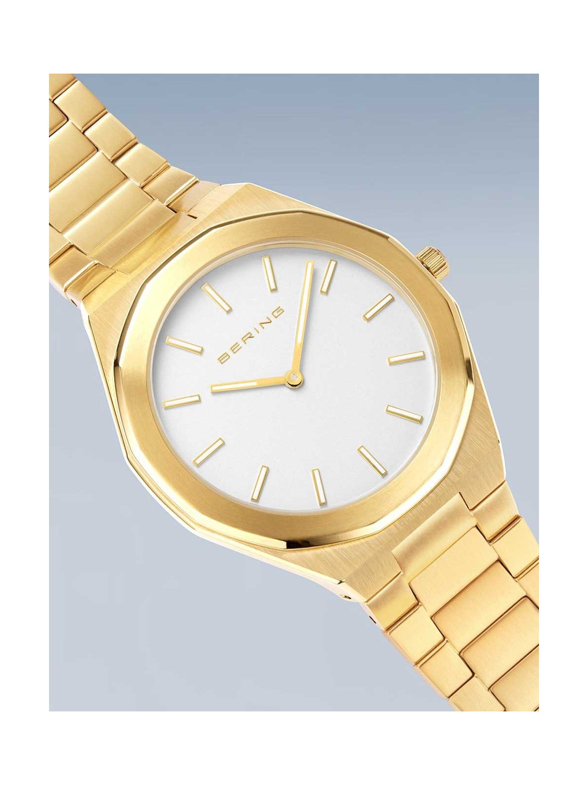orologio uomo Bering 19641-730 Mens Watch Classic 41mm 3ATM