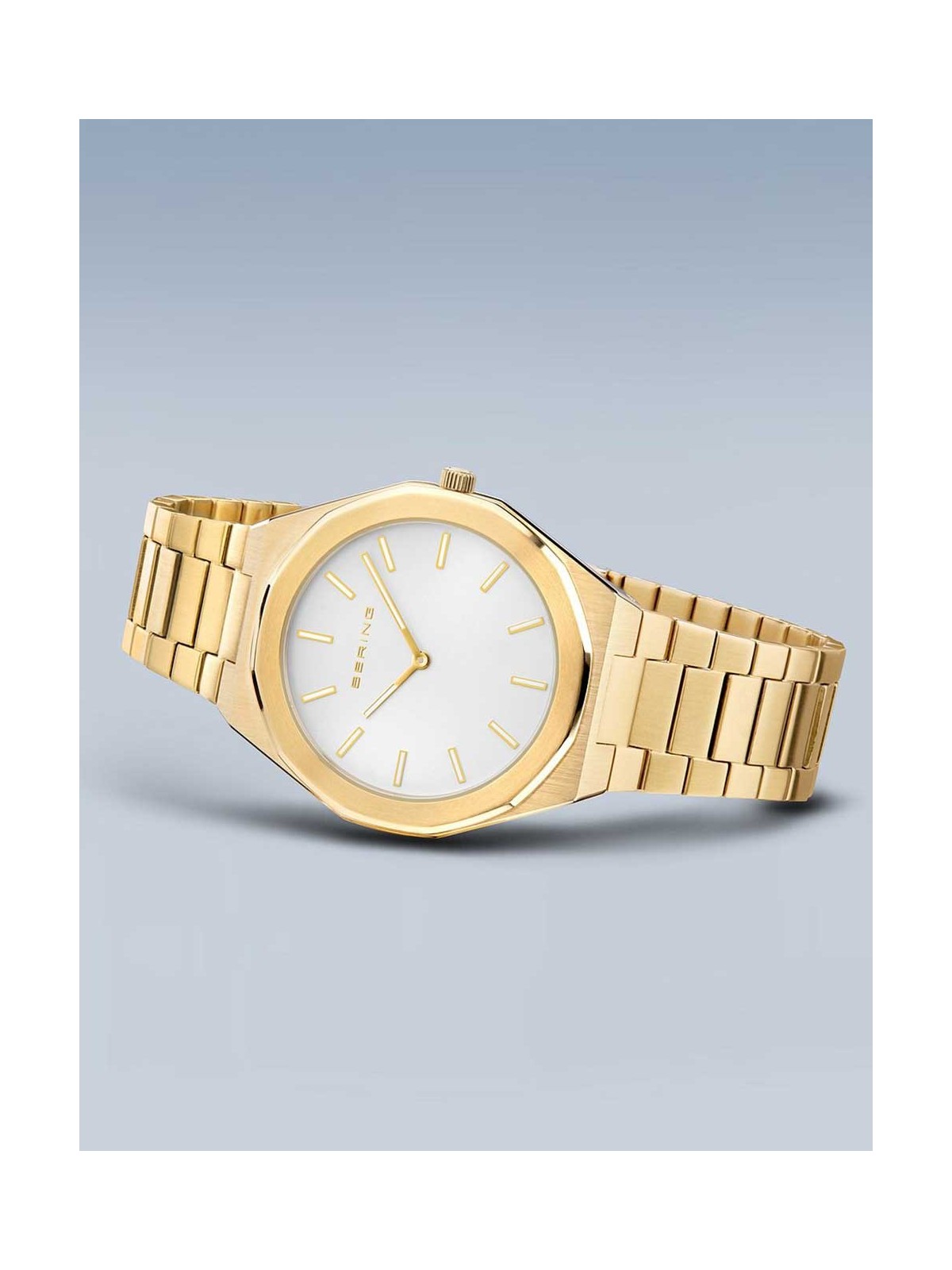 orologio uomo Bering 19641-730 Mens Watch Classic 41mm 3ATM