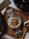 orologio uomo Spinnaker SP-5121-22 Mens Watch Bradner GMT Automatic 42mm 18ATM