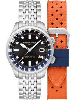 orologio uomo Spinnaker SP-5121-66 Mens Watch Bradner GMT Automatic 42mm 18ATM