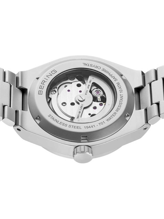 orologio uomo Bering 19441-701 Mens Watch Automatic 41mm 10ATM
