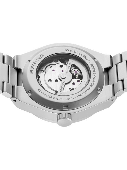 orologio uomo Bering 19441-708 Mens Watch Automatic 41mm 10ATM