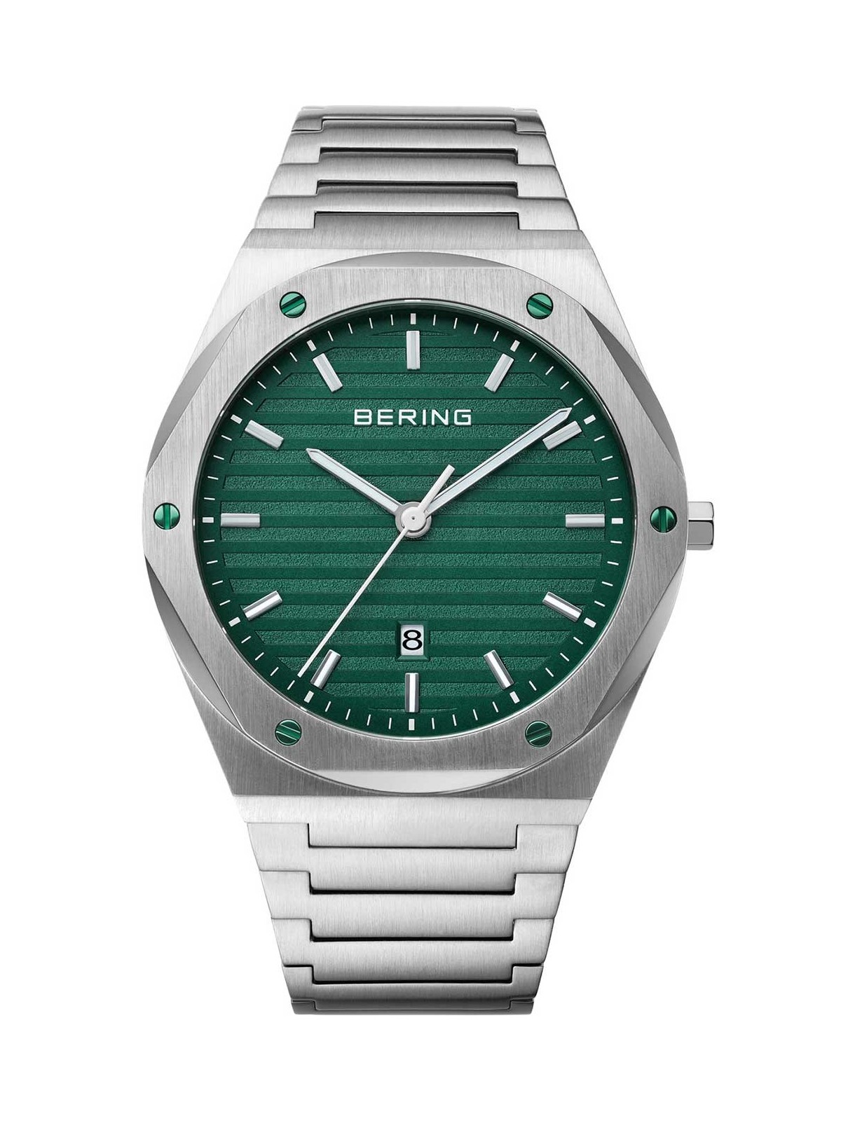 orologio uomo Bering 19742-708 Mens Watch Classic 42mm 10ATM