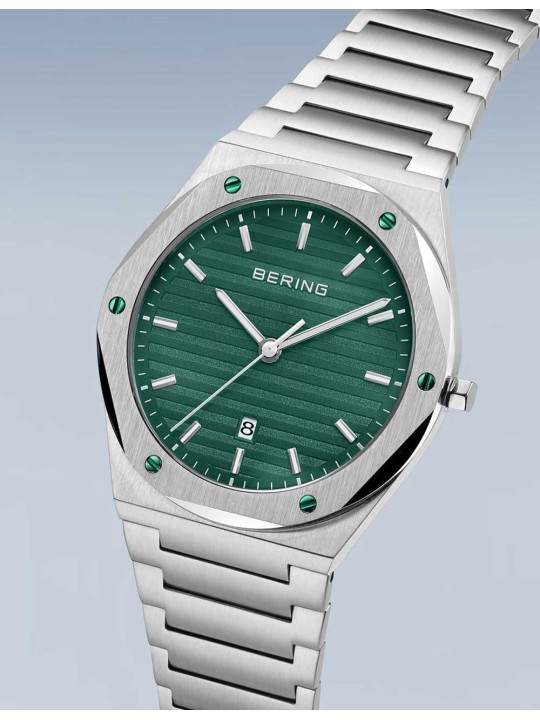 orologio uomo Bering 19742-708 Mens Watch Classic 42mm 10ATM