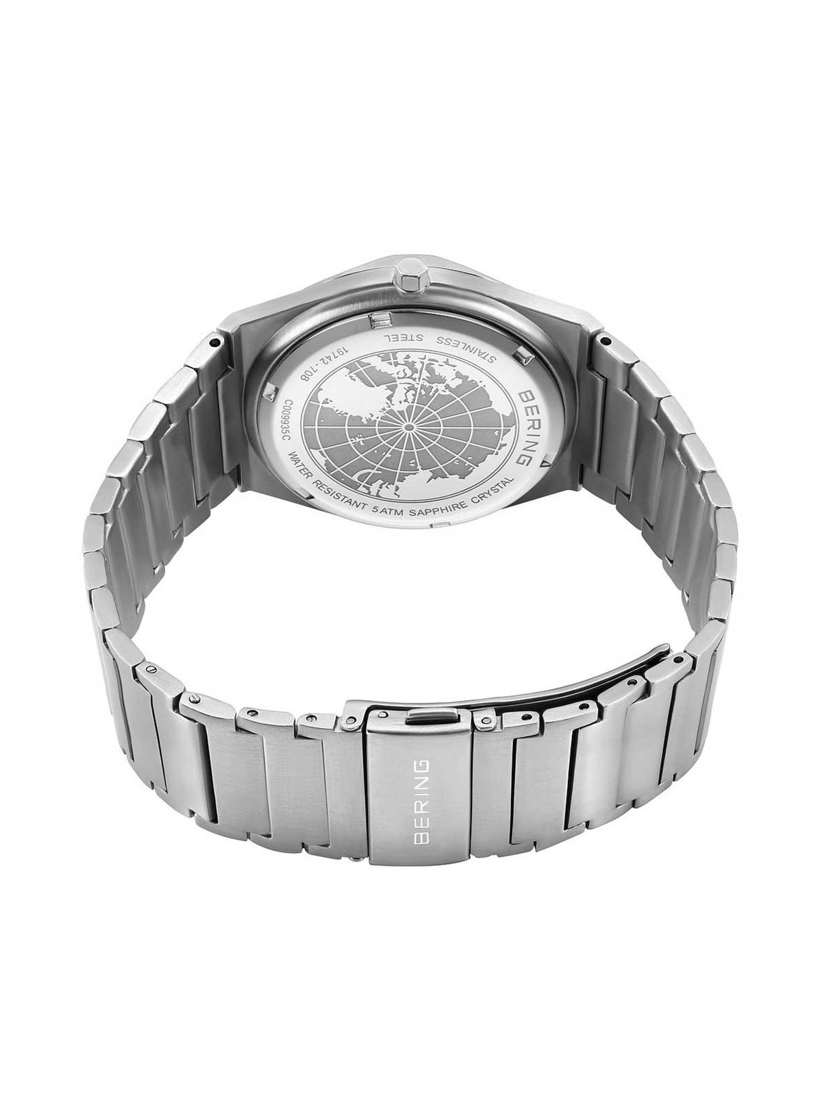 orologio uomo Bering 19742-708 Mens Watch Classic 42mm 10ATM