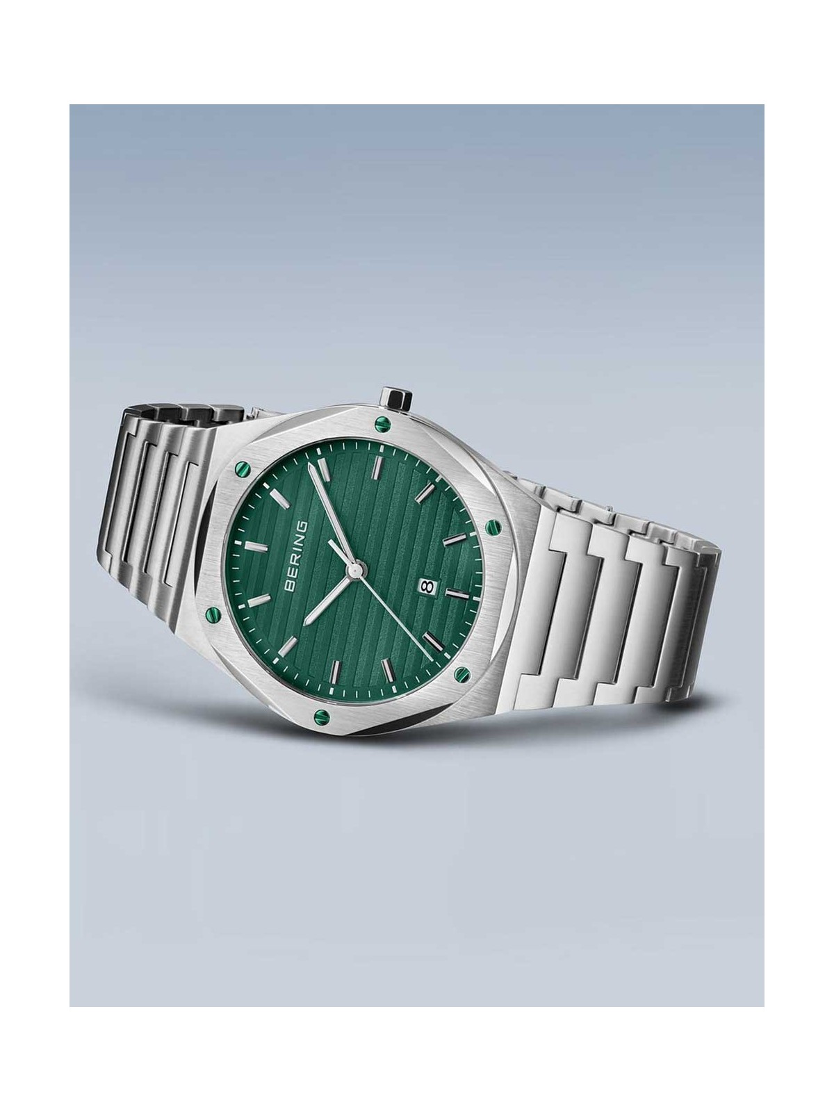 orologio uomo Bering 19742-708 Mens Watch Classic 42mm 10ATM