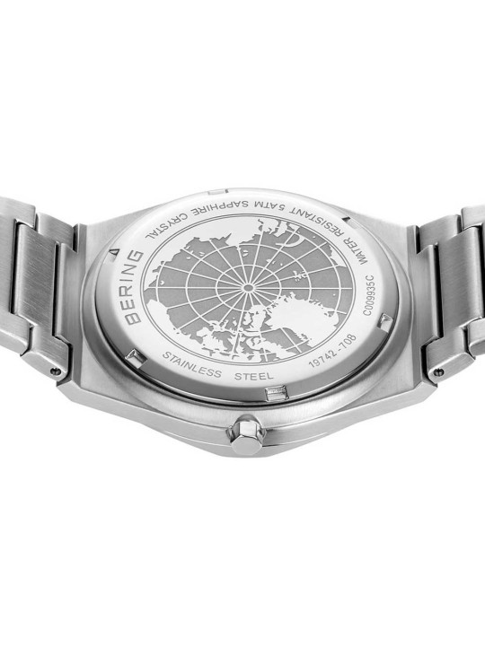 orologio uomo Bering 19742-708 Mens Watch Classic 42mm 10ATM