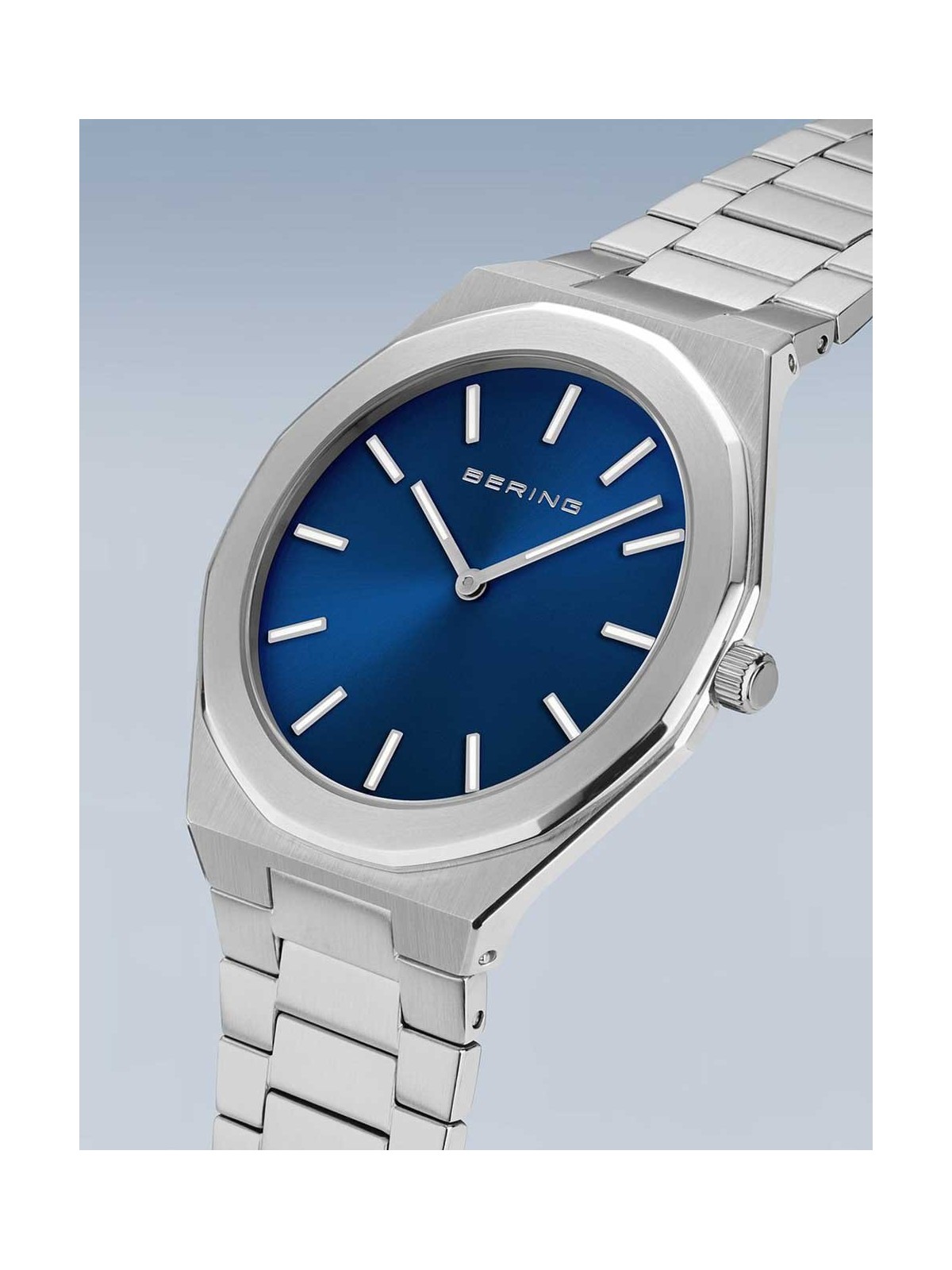orologio uomo Bering 19641-707 Mens Watch Classic 41mm 3ATM
