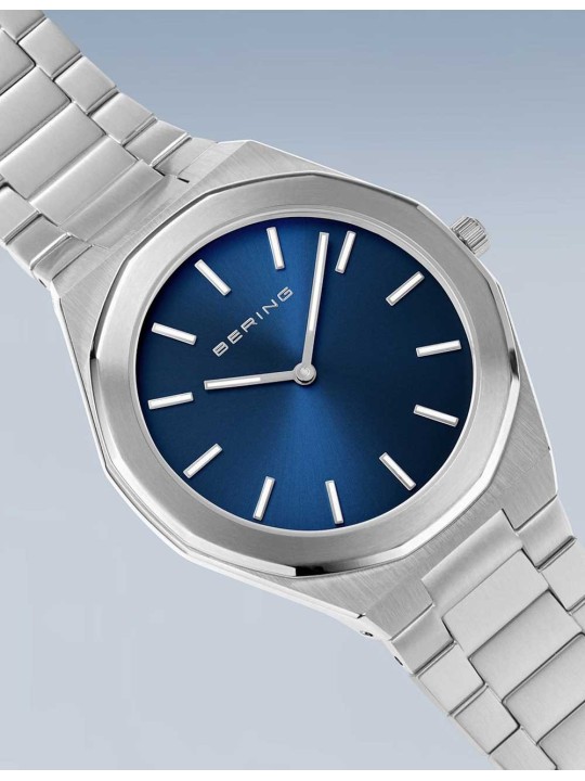 orologio uomo Bering 19641-707 Mens Watch Classic 41mm 3ATM