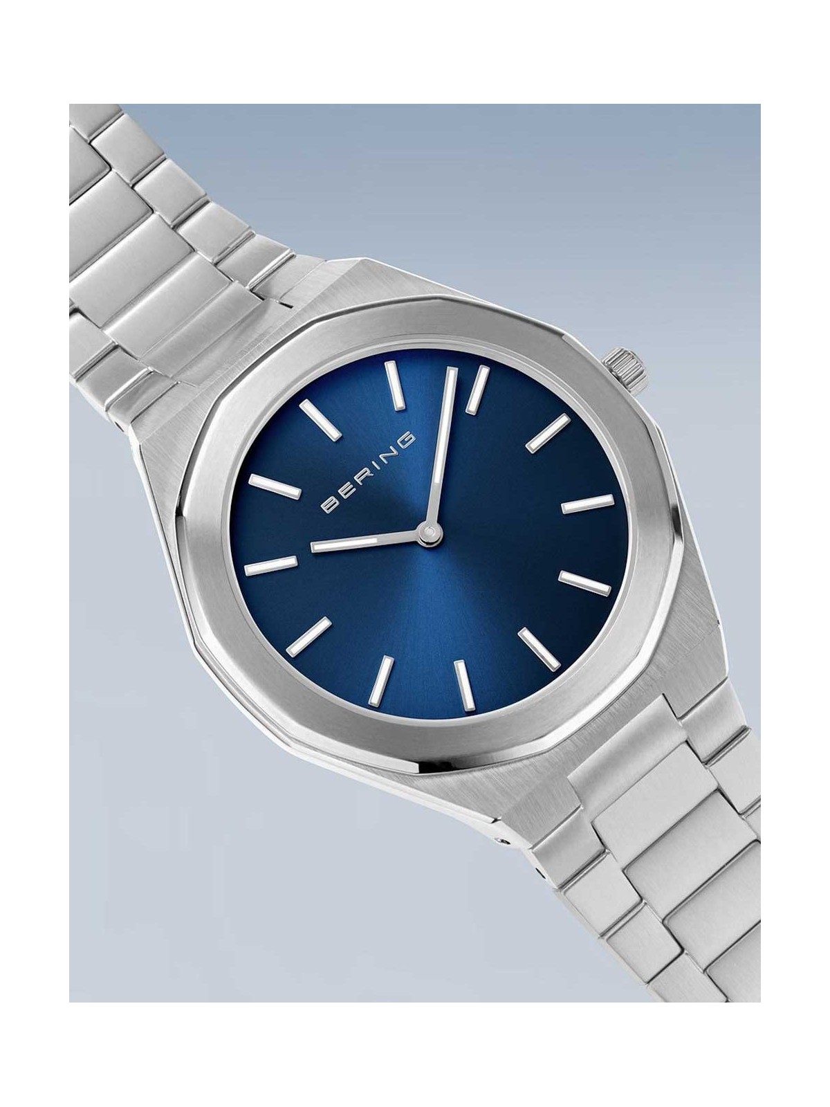 orologio uomo Bering 19641-707 Mens Watch Classic 41mm 3ATM
