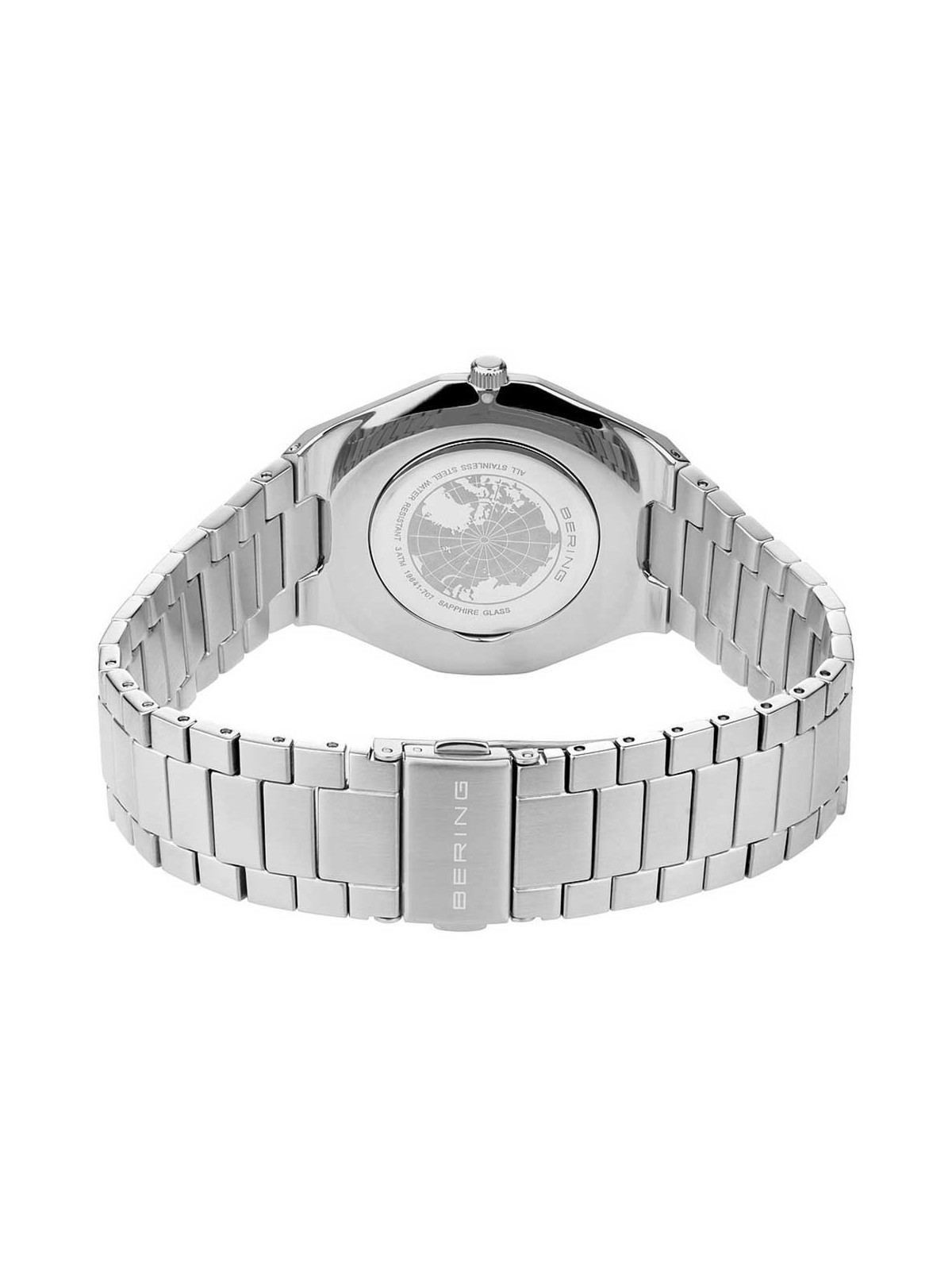 orologio uomo Bering 19641-707 Mens Watch Classic 41mm 3ATM