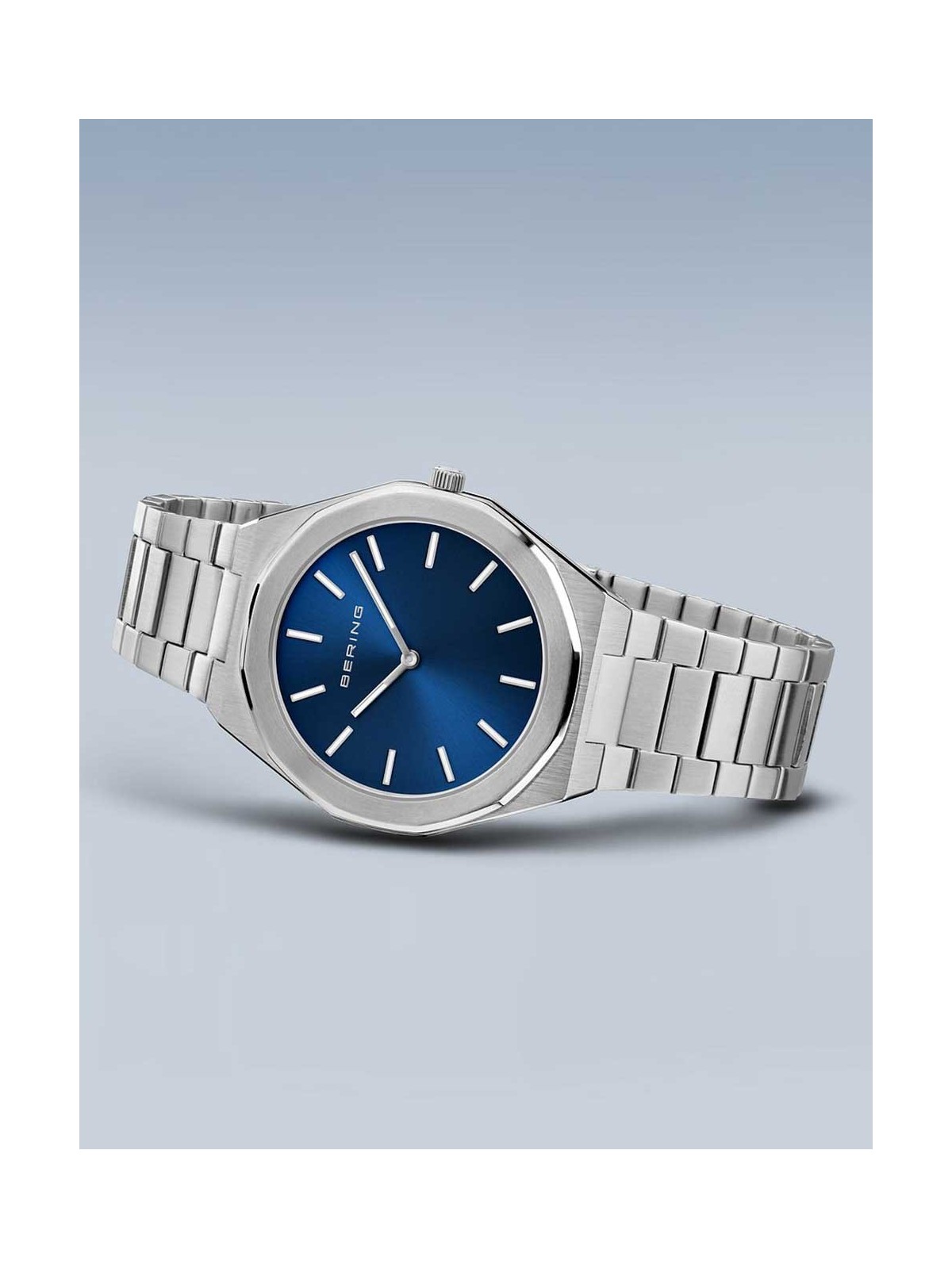 orologio uomo Bering 19641-707 Mens Watch Classic 41mm 3ATM